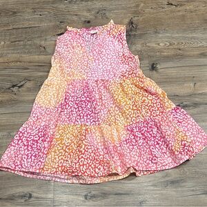 Crew it’s Colorful Leopard Print Kids Dress